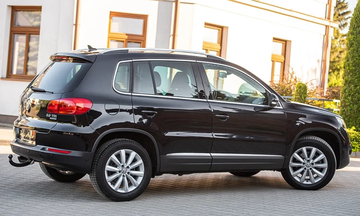 Volkswagen Tiguan cena 59900 przebieg: 194123, rok produkcji 2013 z Zator małe 407